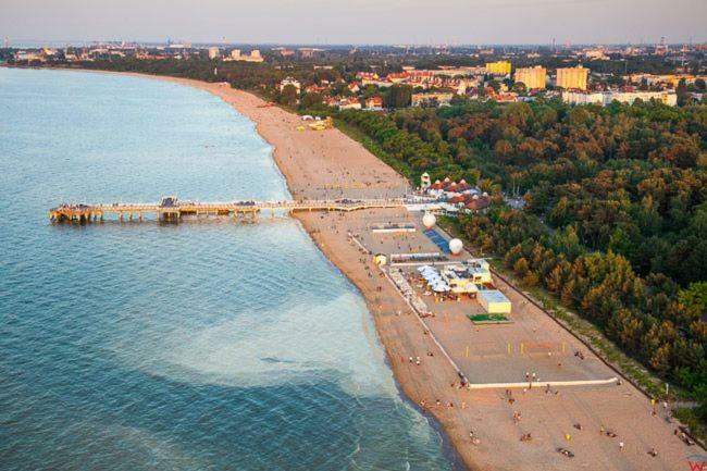 Sunny Beach Apartment Brzezno Gdansk Bagian luar foto